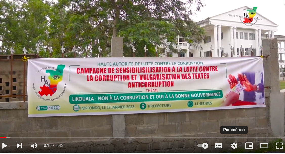 Sensibilisation et vulgarisation des textes de références de la HALC dans le Nord Congo