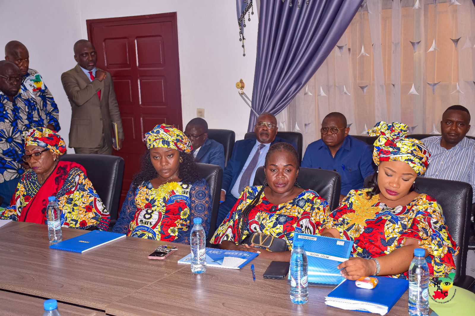 Vue de la salle à la causerie -débat