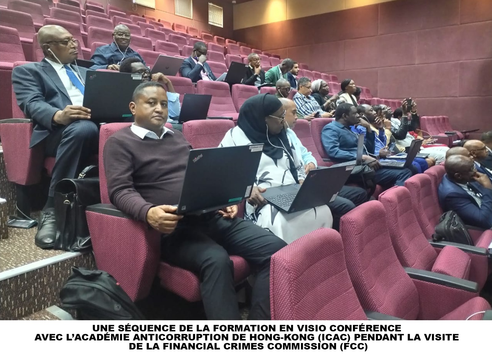 Les participants au séminaire de haut niveau sur la lutte contre la corruption macro critique organisé du 22 au 26 juin 2026 à Ebène (Île Maurice) par l’Institut de Formation pour l’Afrique (IFA).
